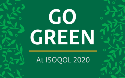 Support ISOQOL’s Efforts to Go Green at the 2020 Annual Conference